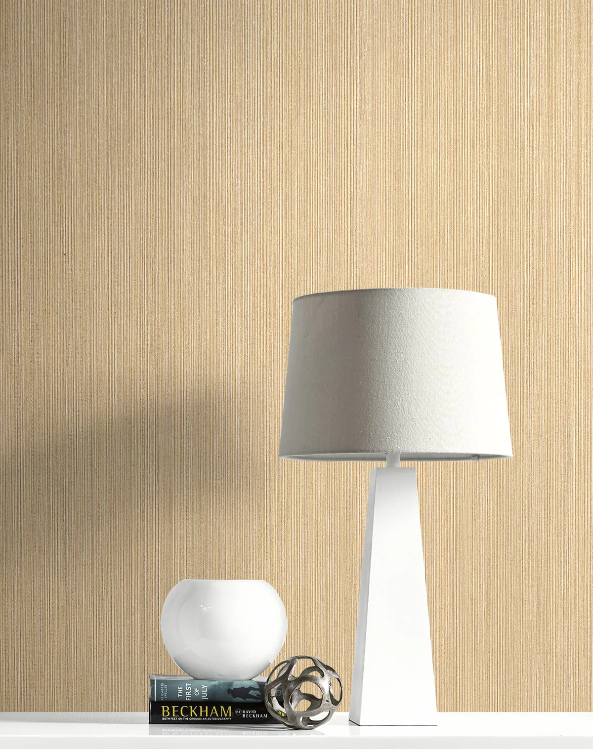 2231703 Natural Stria Champagne Glitter Wallpaper - Image 2
