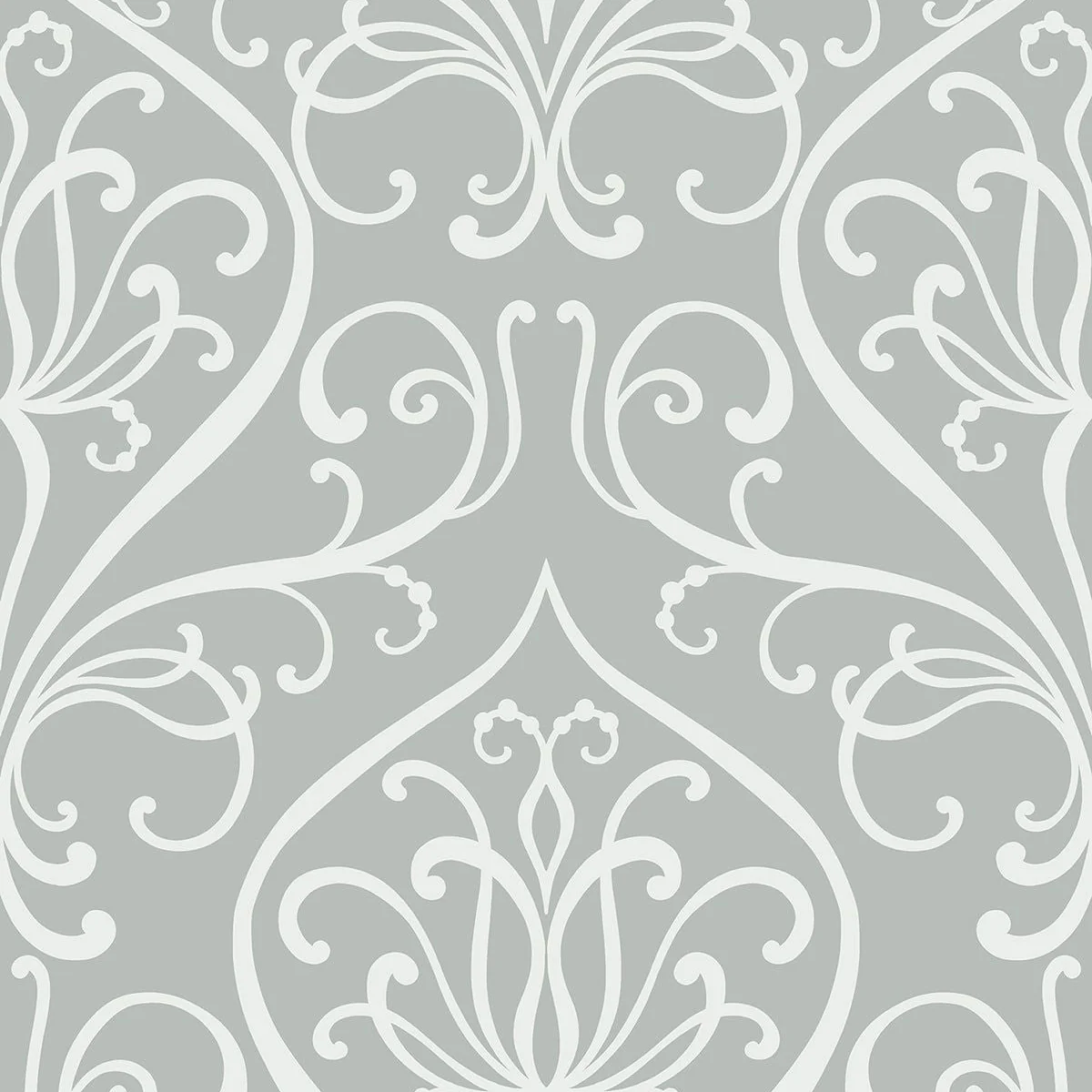 2331503 Liz Forged Silver Wallpaper