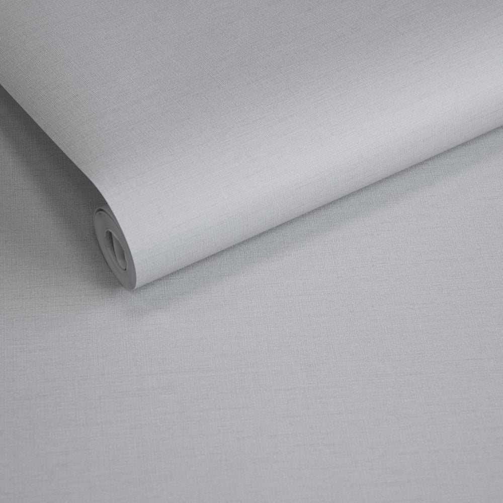 Lb25124 Plain Texture Silver Grey Wallpaper - Image 2