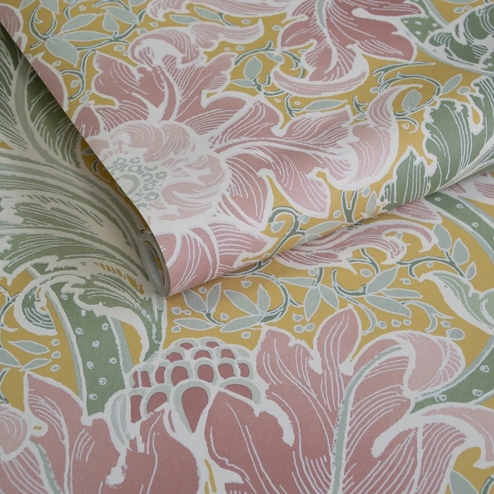 Lb25141 Luxury Baroque Floral Botanical Wallpaper - Image 2