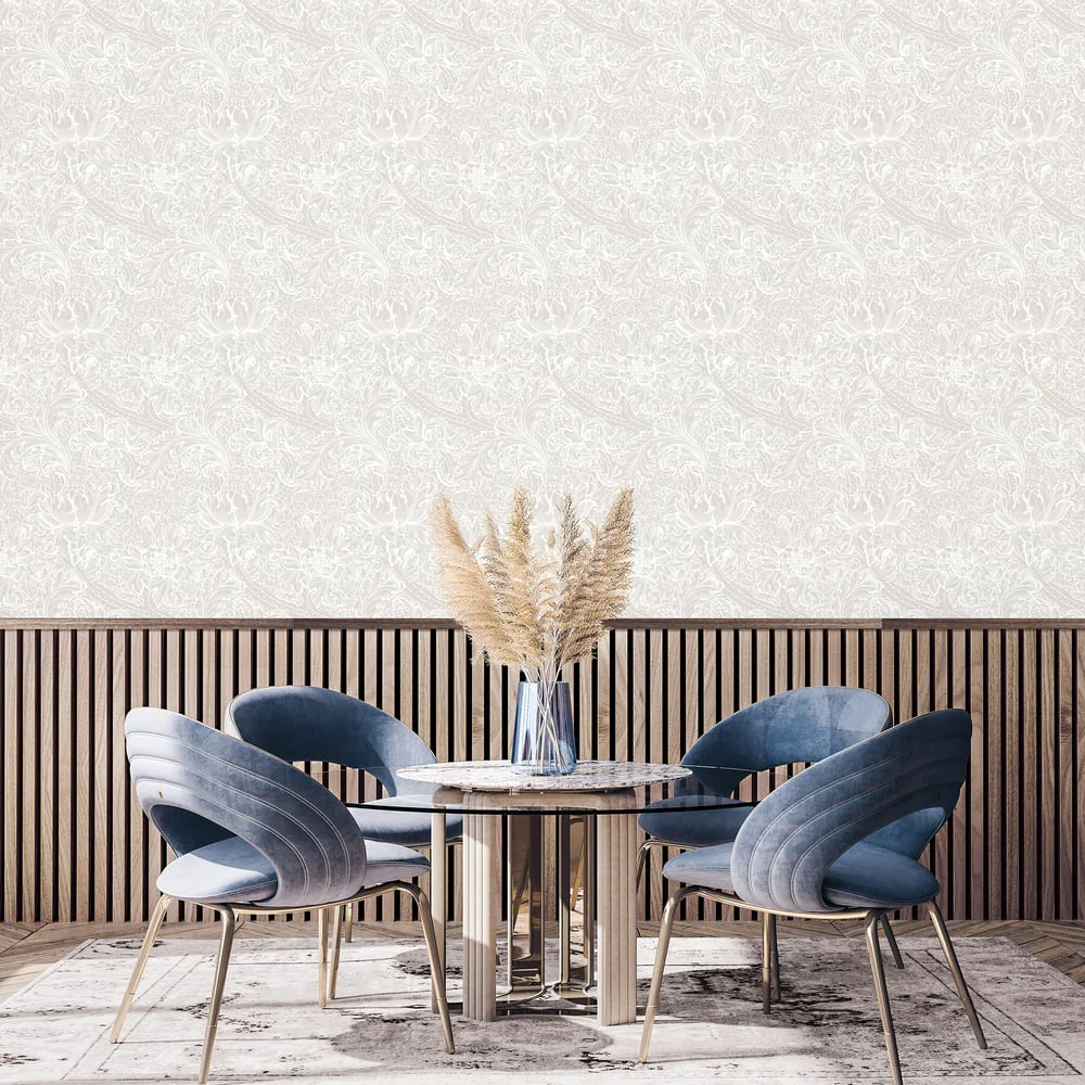 Lb25143 Luxury Baroque Floral Botanical Wallpaper - Image 3