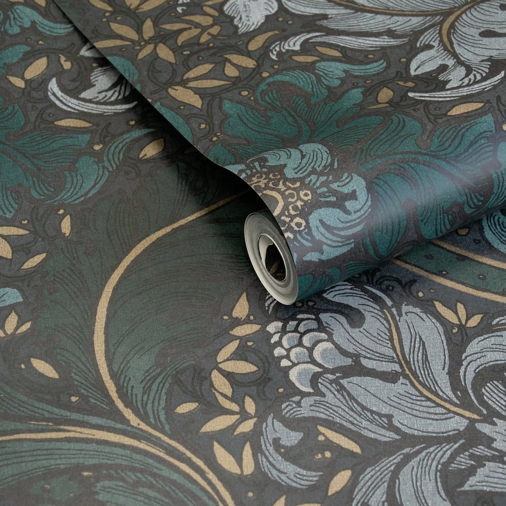 Lb25144 Luxury Baroque Floral Botanical Wallpaper - Image 3