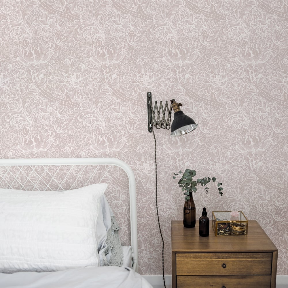 Lb25145 Luxury Baroque Floral Botanical Wallpaper - Image 2
