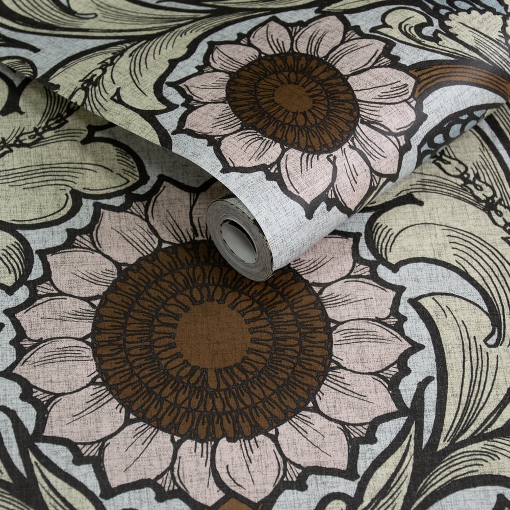 Lb25148 Luxury Vintage Sunflower Wallpaper - Image 2
