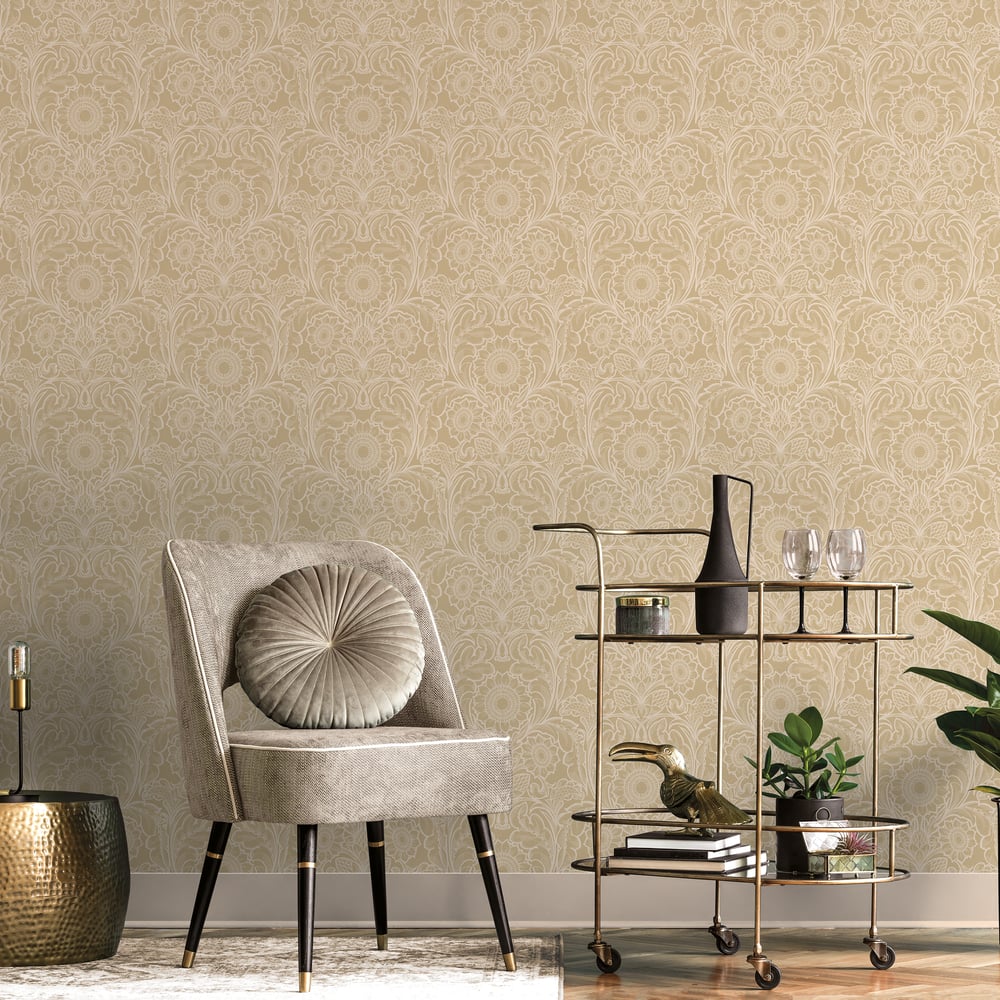 Lb25149 Luxury Vintage Sunflower Wallpaper - Image 2
