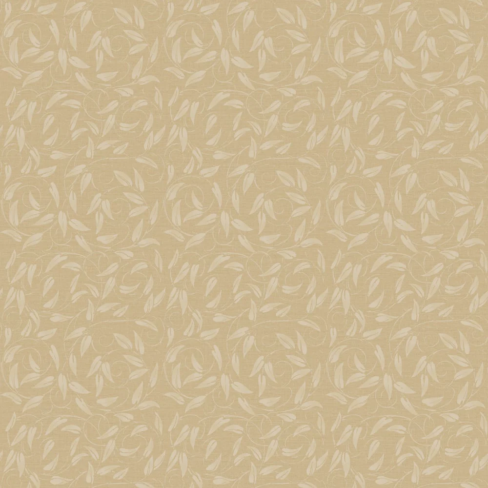 Lb25163 Leaf Swirl Pattern Neutral Tones Wallpaper