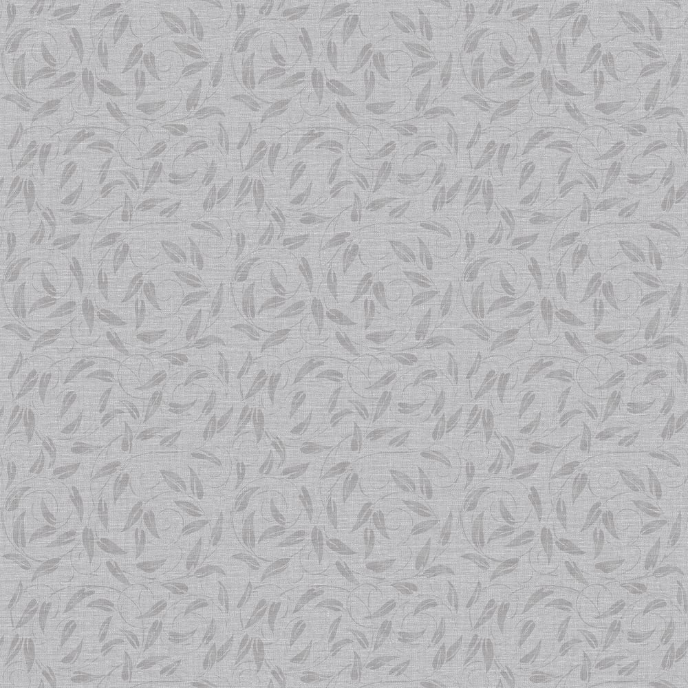 Lb25164 Leaf Swirl Pattern Neutral Tones Wallpaper