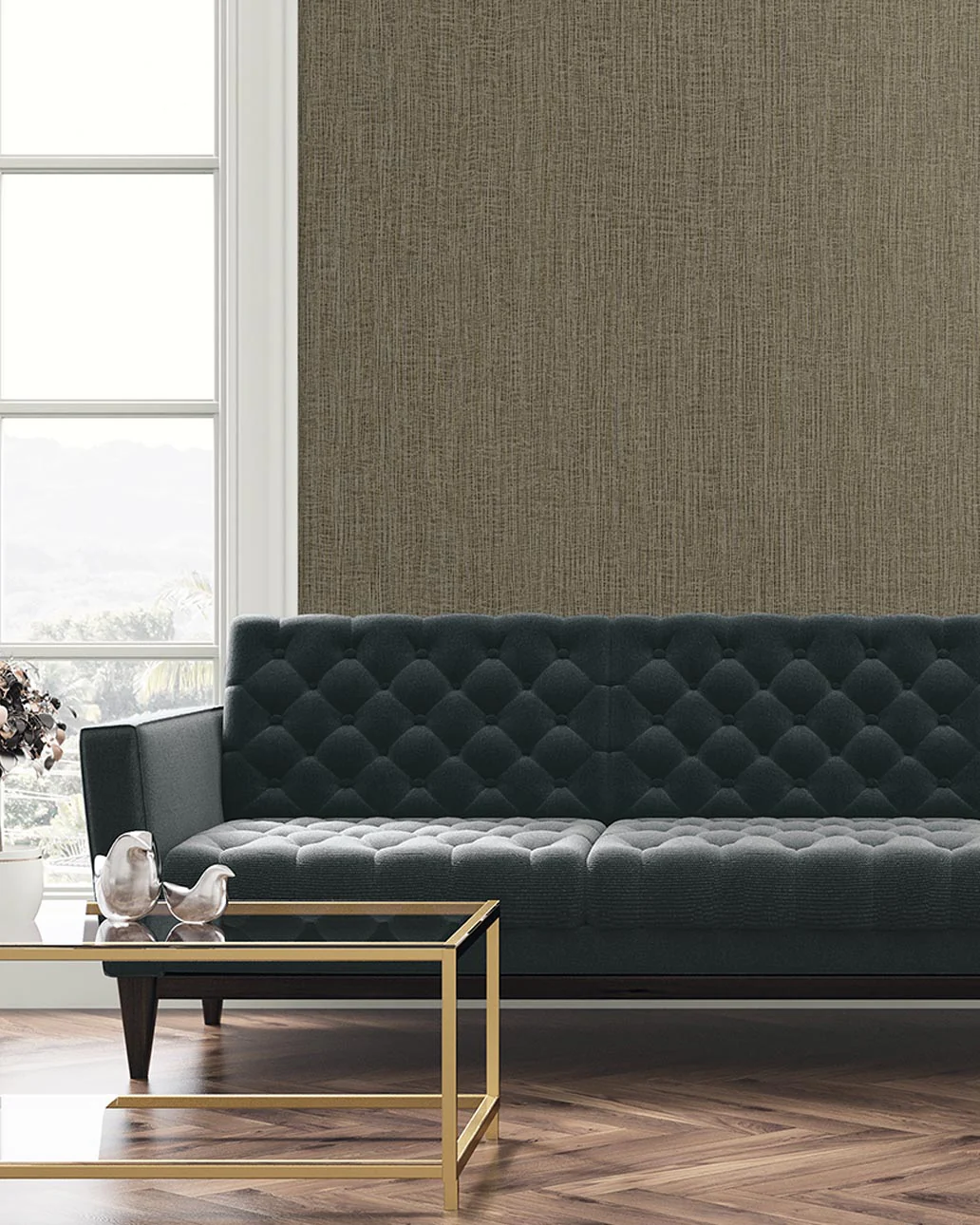 RA46525 Natural Tether Truffle Wallpaper - Image 2