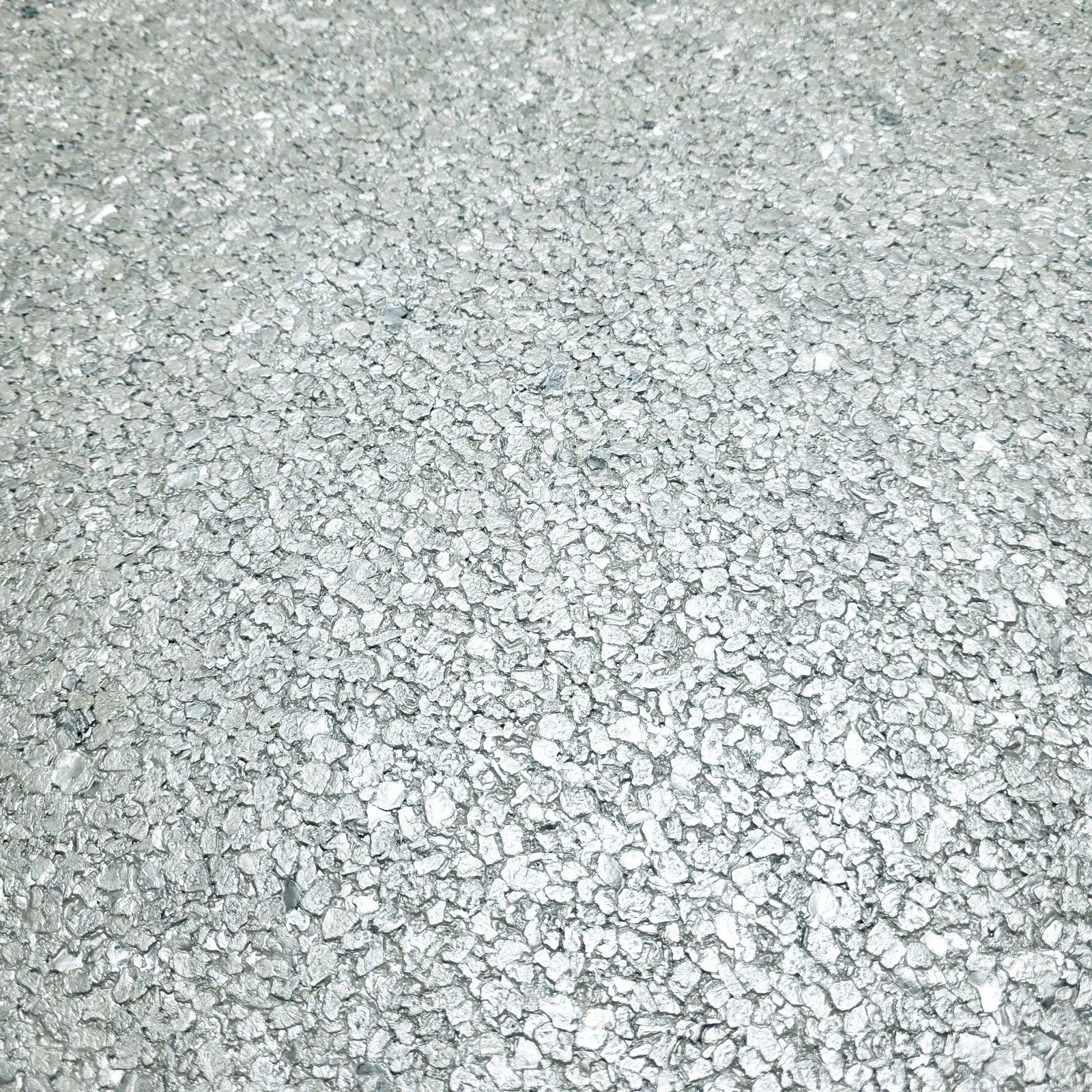WM0002MBP Gray silver metallic Pearl Big Chip Natural Real Mica Stone Wallpaper Textured - Image 5