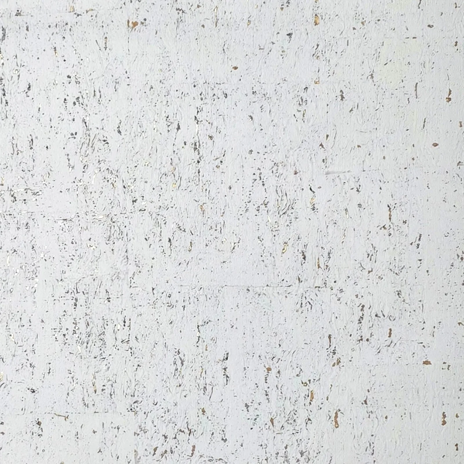WM012KCG Real natural cork textured matte white gold metallic foil modern eco Wallpaper - Image 10