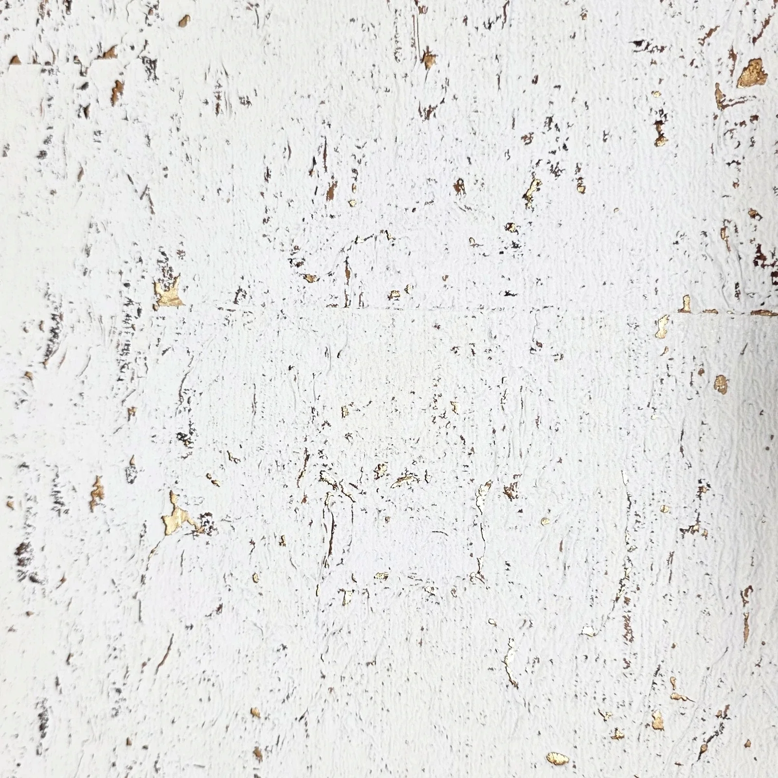 WM012KCG Real natural cork textured matte white gold metallic foil modern eco Wallpaper - Image 11