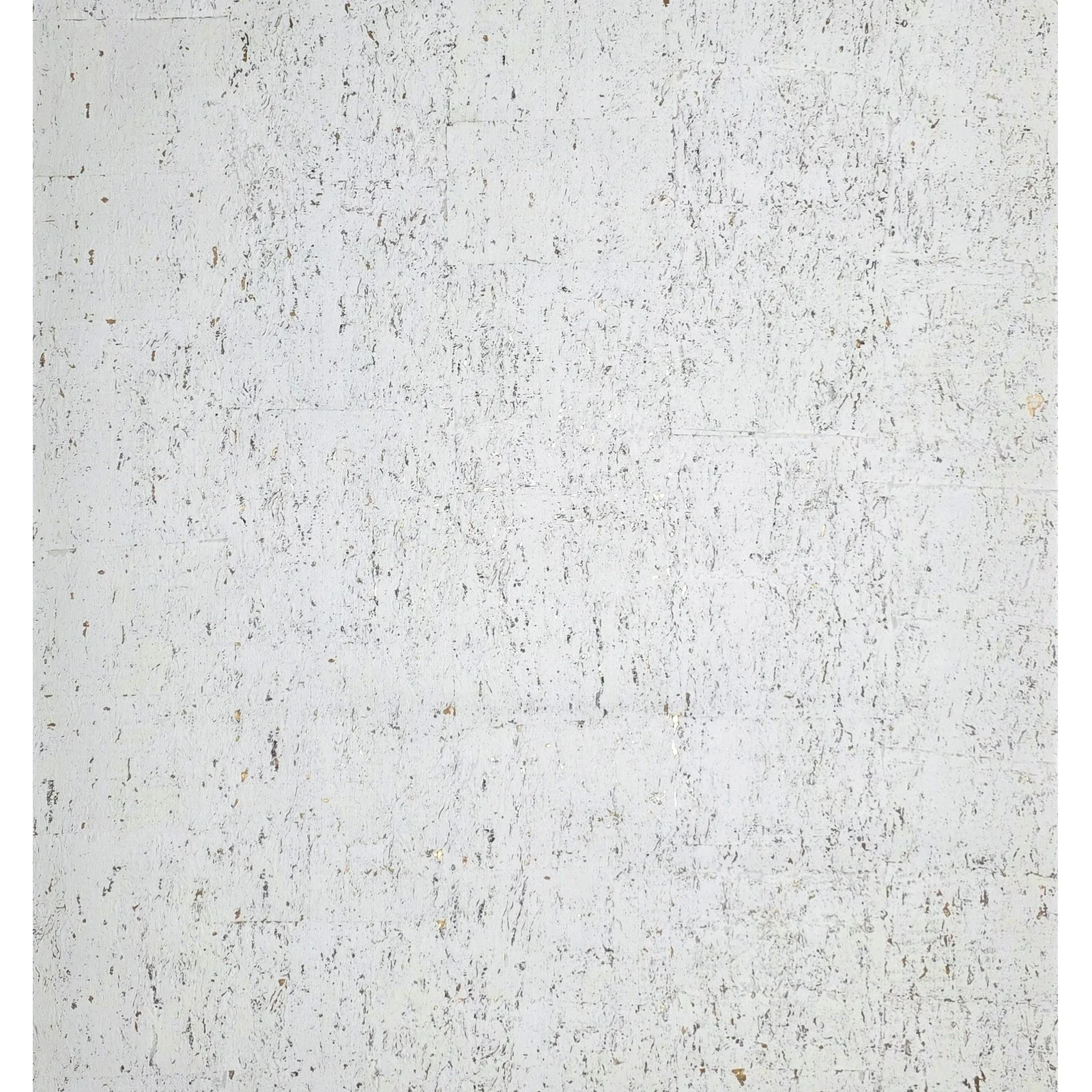 WM012KCG Real natural cork textured matte white gold metallic foil modern eco Wallpaper - Image 12
