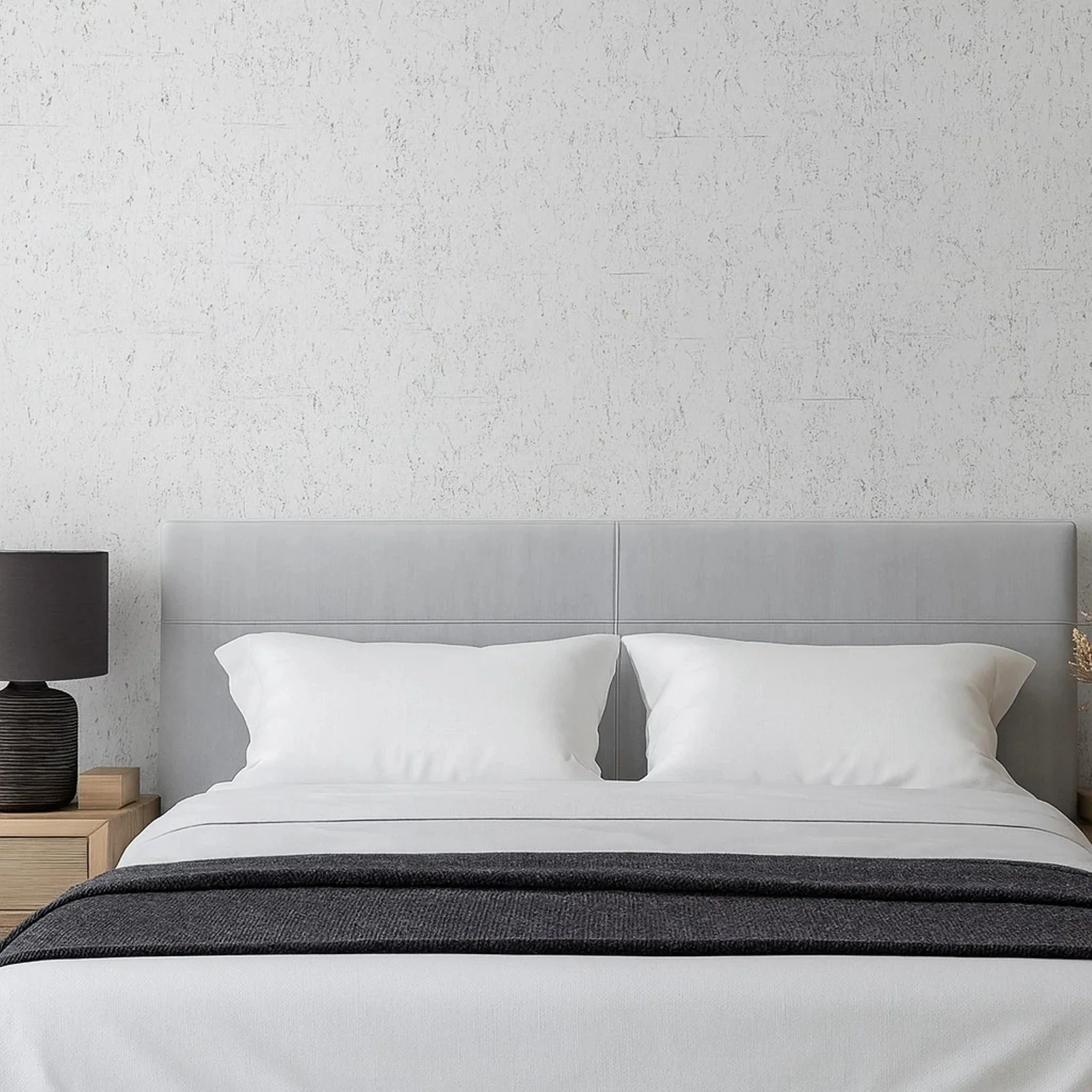 WM012KCG Real natural cork textured matte white gold metallic foil modern eco Wallpaper - Image 8