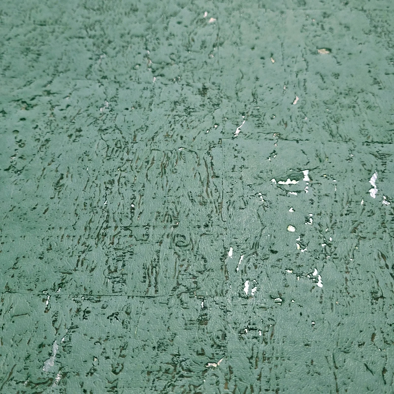 WM017KCS Real natural cork matte mint green silver metallic textured eco modern Wallpaper - Image 7