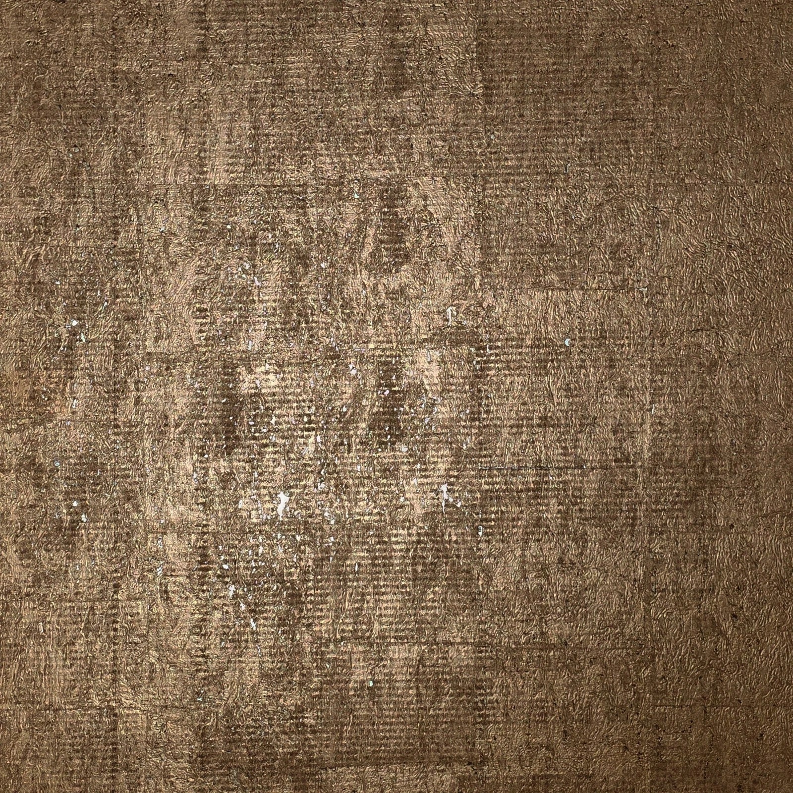 WM038KCG Real Natural cork organic Brass metallic black textured contemporary Wallpaper - Image 12