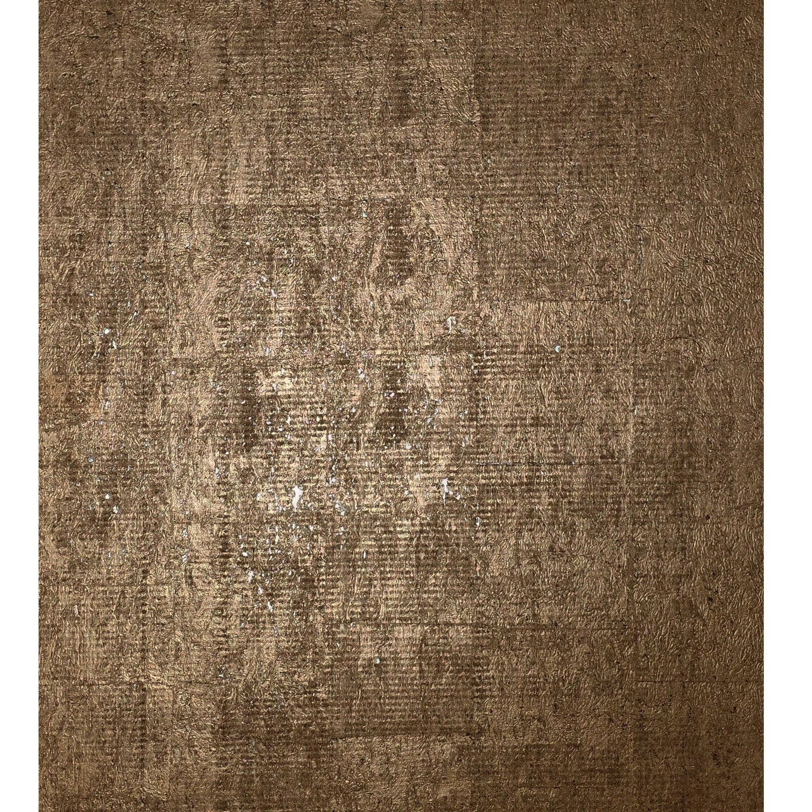 WM038KCG Real Natural cork organic Brass metallic black textured contemporary Wallpaper - Image 6