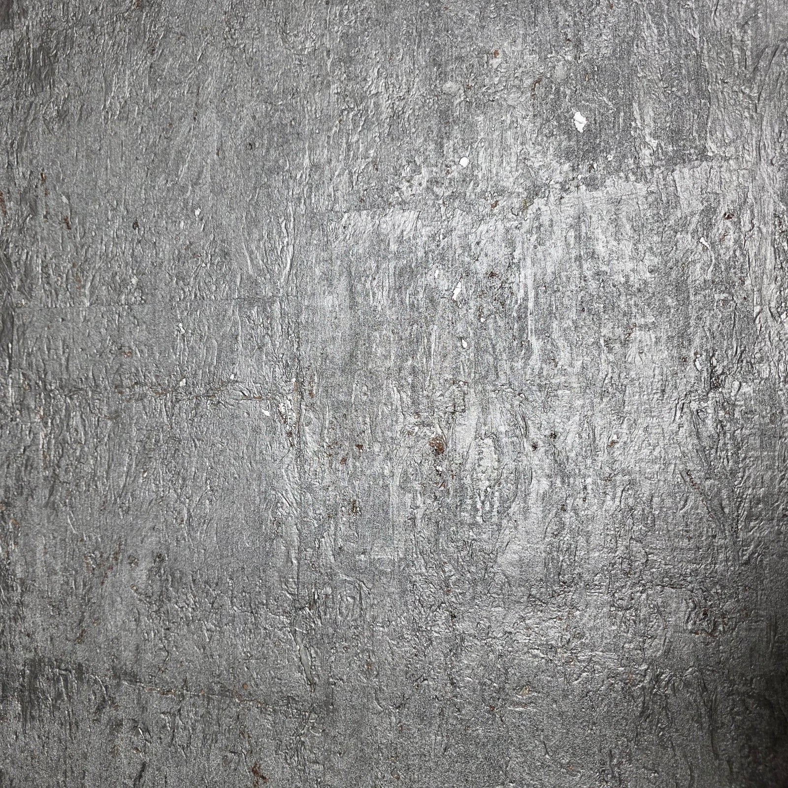 WM042KCS Real Natural cork gray platinum silver metallic foil textured modern Wallpaper - Image 10