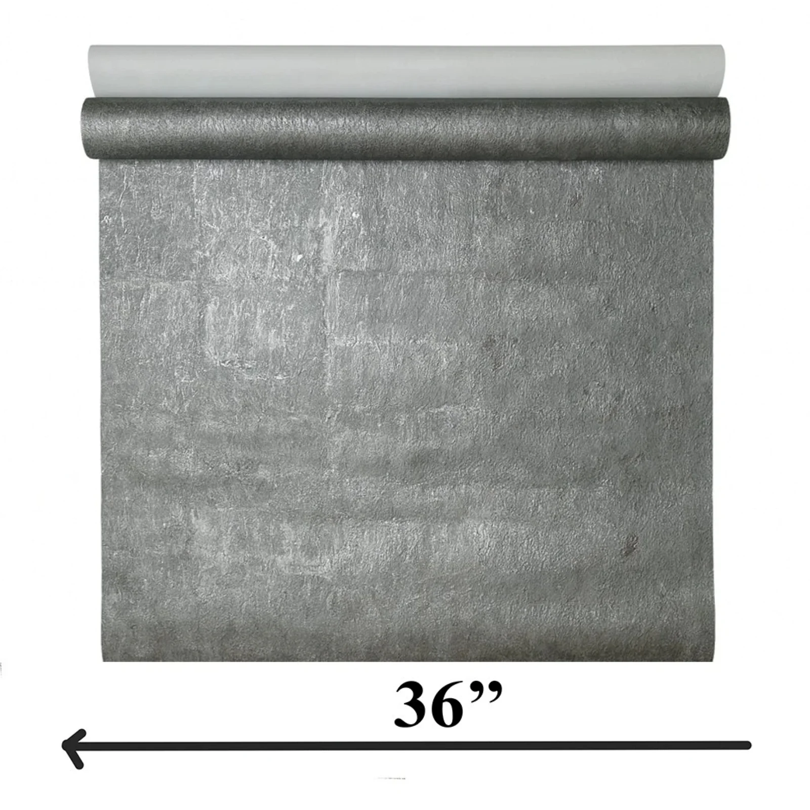 WM042KCS Real Natural cork gray platinum silver metallic foil textured modern Wallpaper - Image 2