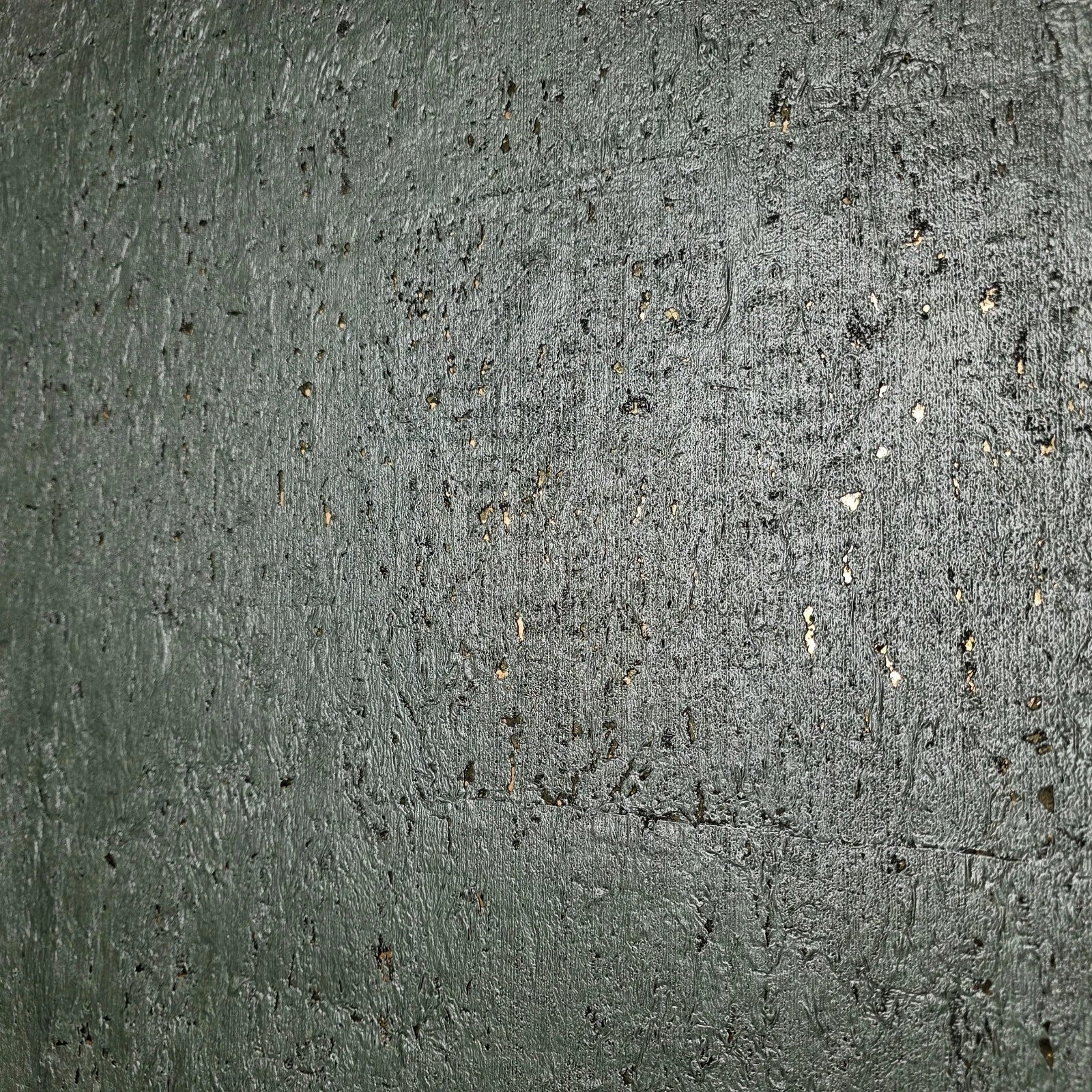 WM047KCG Real Natural cork moss green - gray metallic gold foil textured modern Wallpaper - Image 13