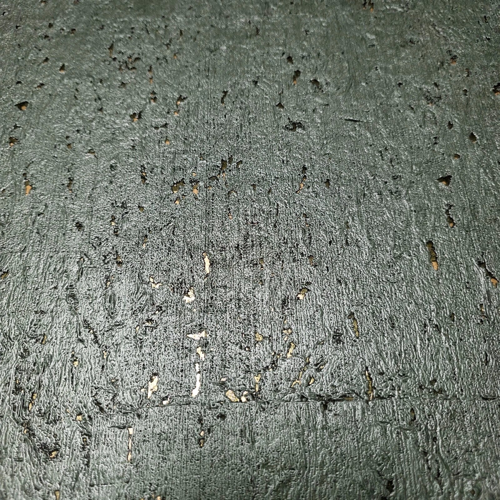 WM047KCG Real Natural cork moss green - gray metallic gold foil textured modern Wallpaper - Image 8