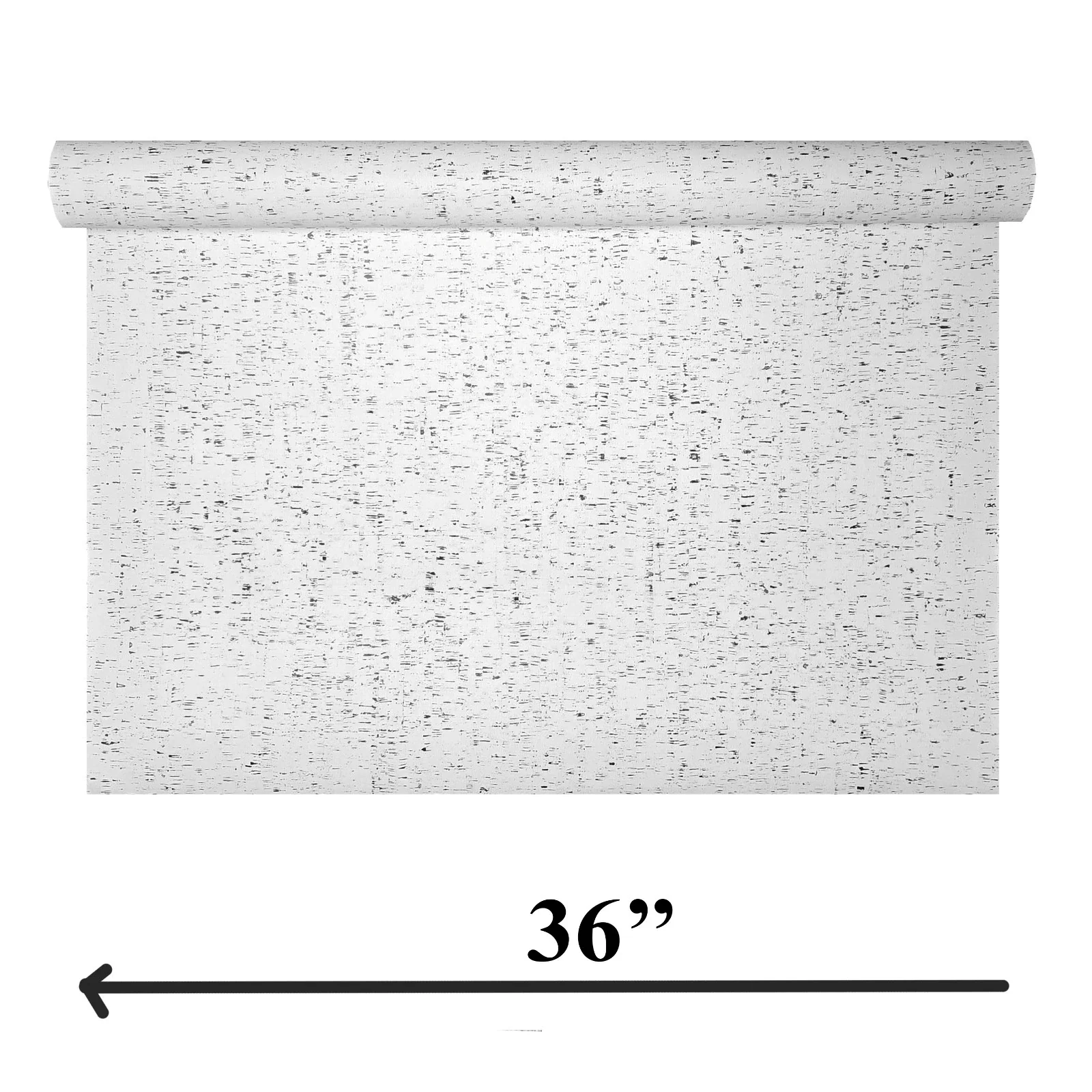 WM100100SMC Enchanced natural cork matte off white black birch textured eco modern Wallpaper - Image 10