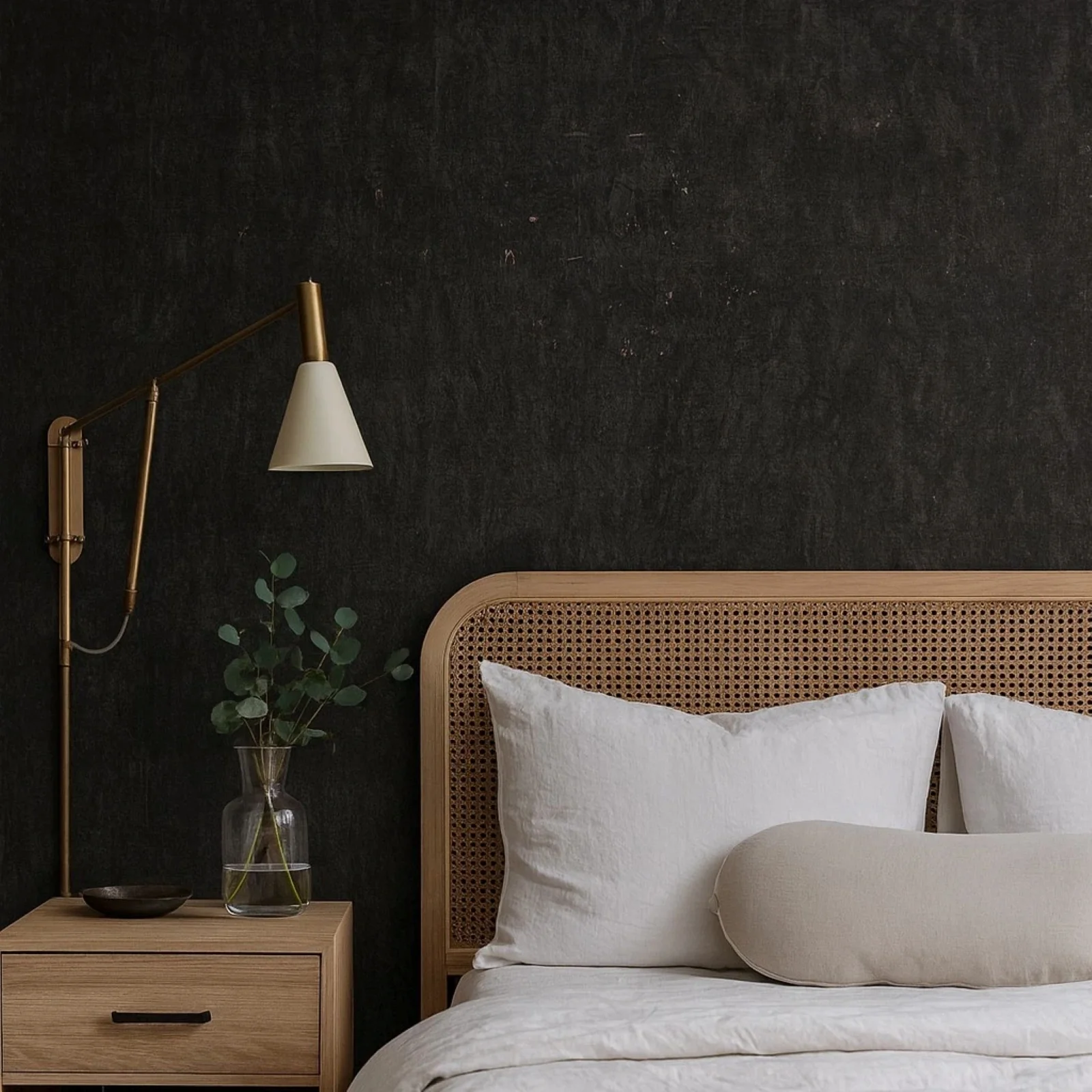 WM403KCC Real Natural cork organic dark brown copper metallic foil textured eco Wallpaper - Image 6