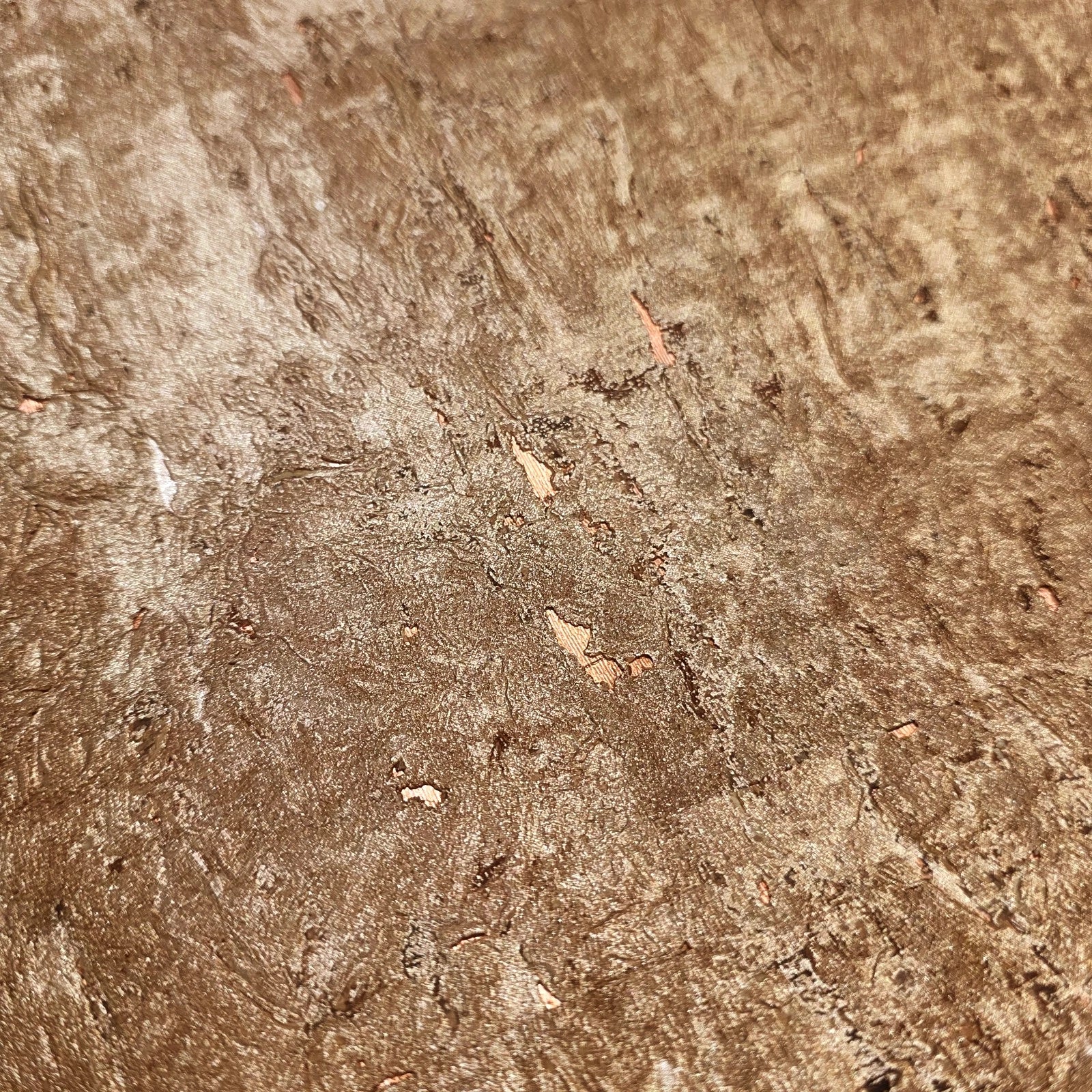 WM501KCC Real Natural cork warm rose gold copper metallic textured modern eco Wallpaper - Image 12