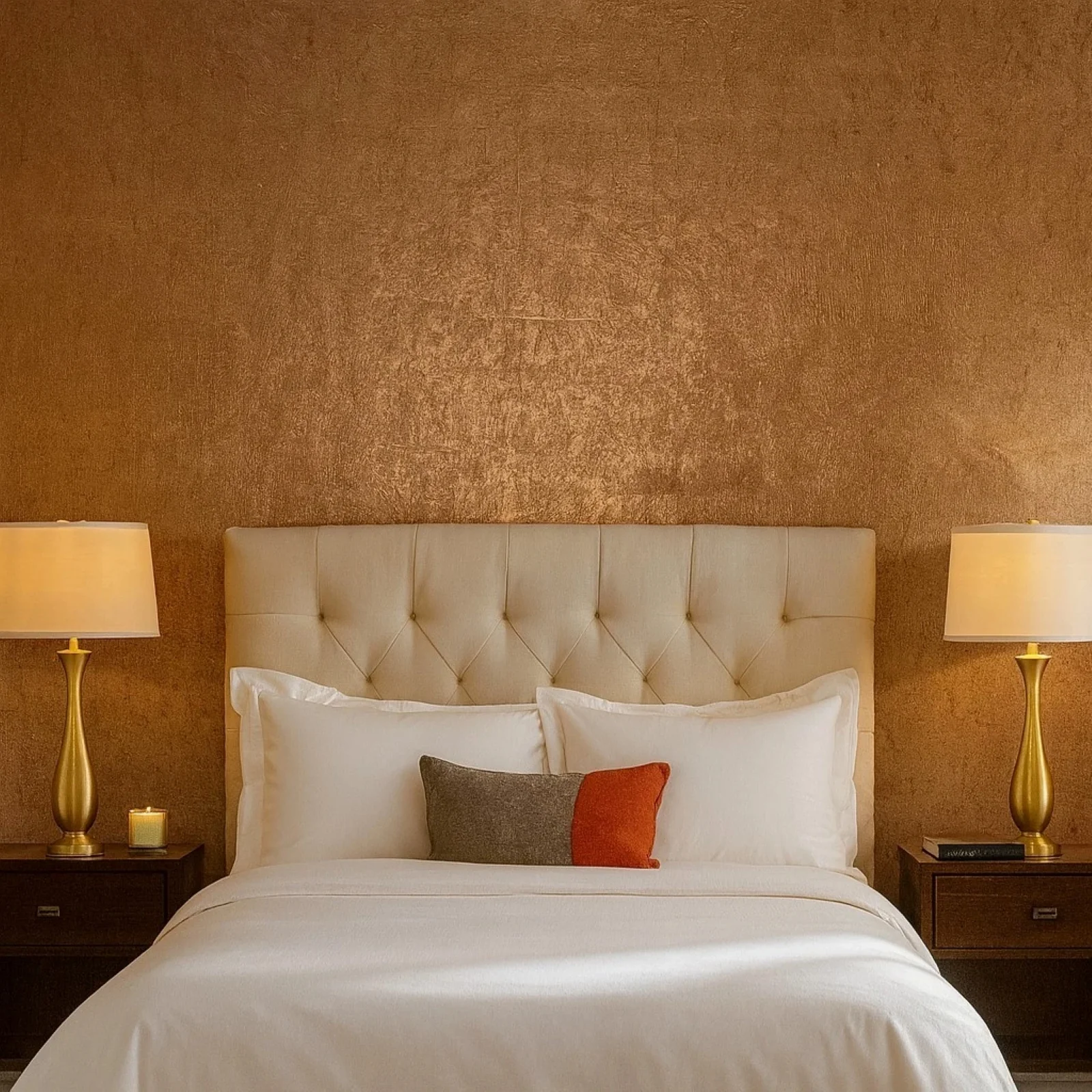 WM501KCC Real Natural cork warm rose gold copper metallic textured modern eco Wallpaper - Image 7