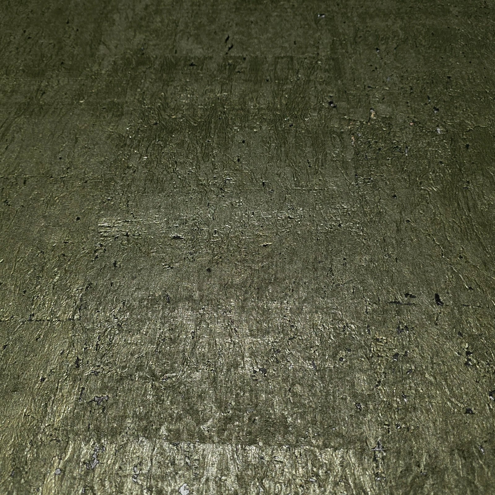WM811KCS Real Natural cork organic dark Brass metallic black textured eco Wallpaper rolls - Image 13