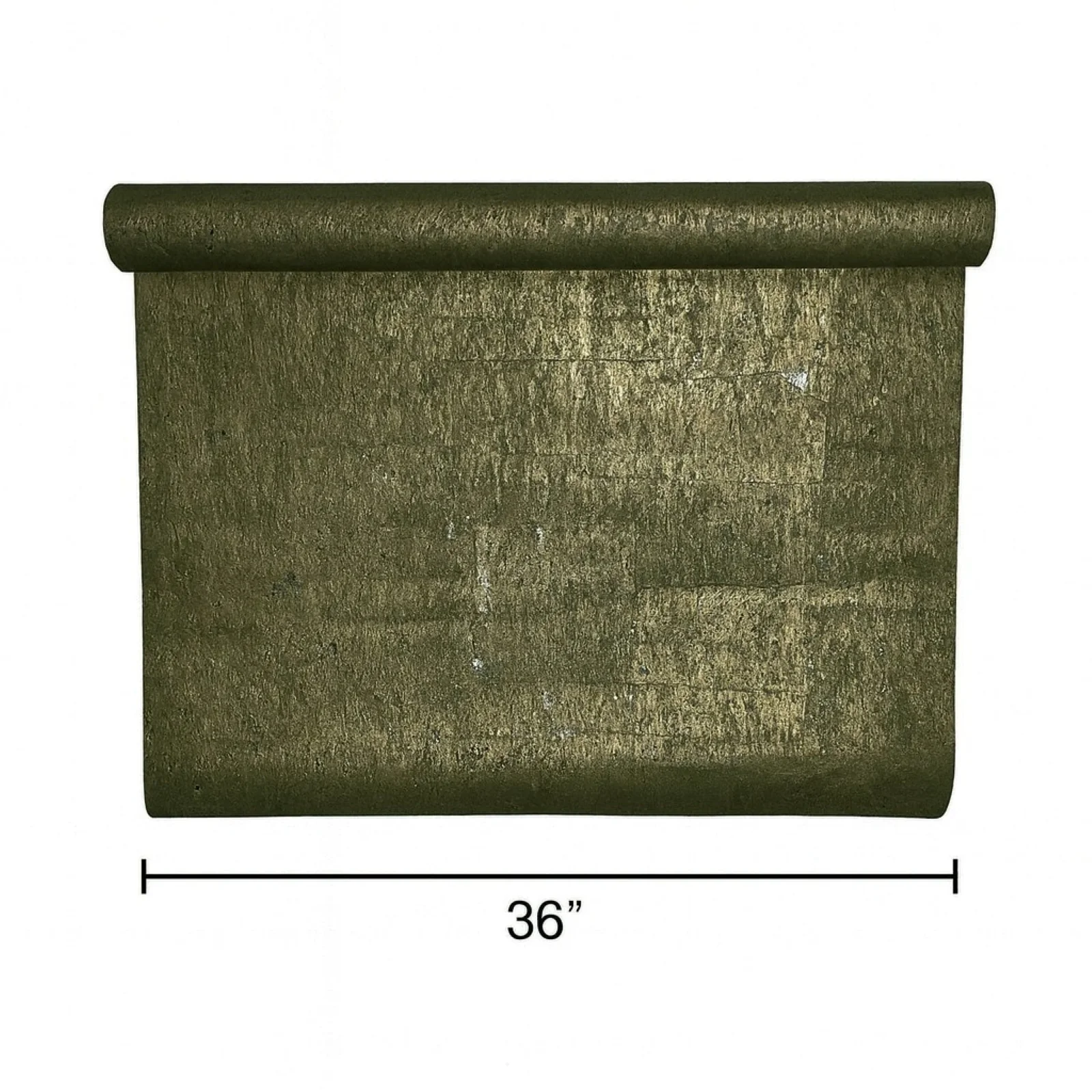 WM811KCS Real Natural cork organic dark Brass metallic black textured eco Wallpaper rolls - Image 6