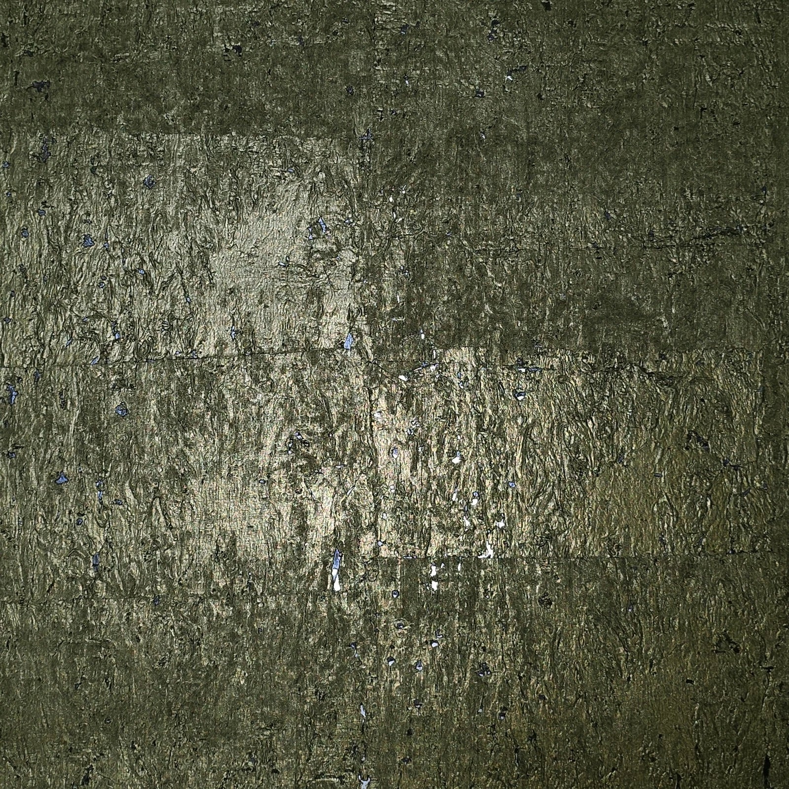 WM811KCS Real Natural cork organic dark Brass metallic black textured eco Wallpaper rolls - Image 8