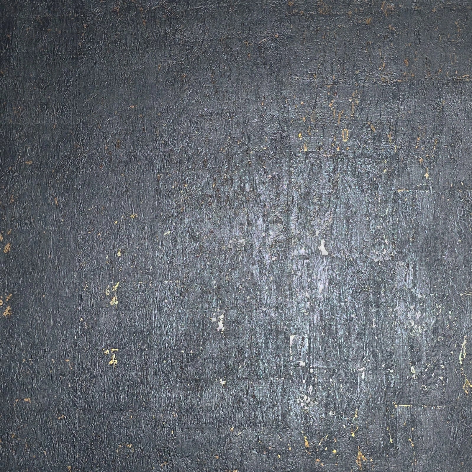 WM868KCG Real Natural cork Gray charcoal platinum gold metallic foil textured Wallpaper - Image 14