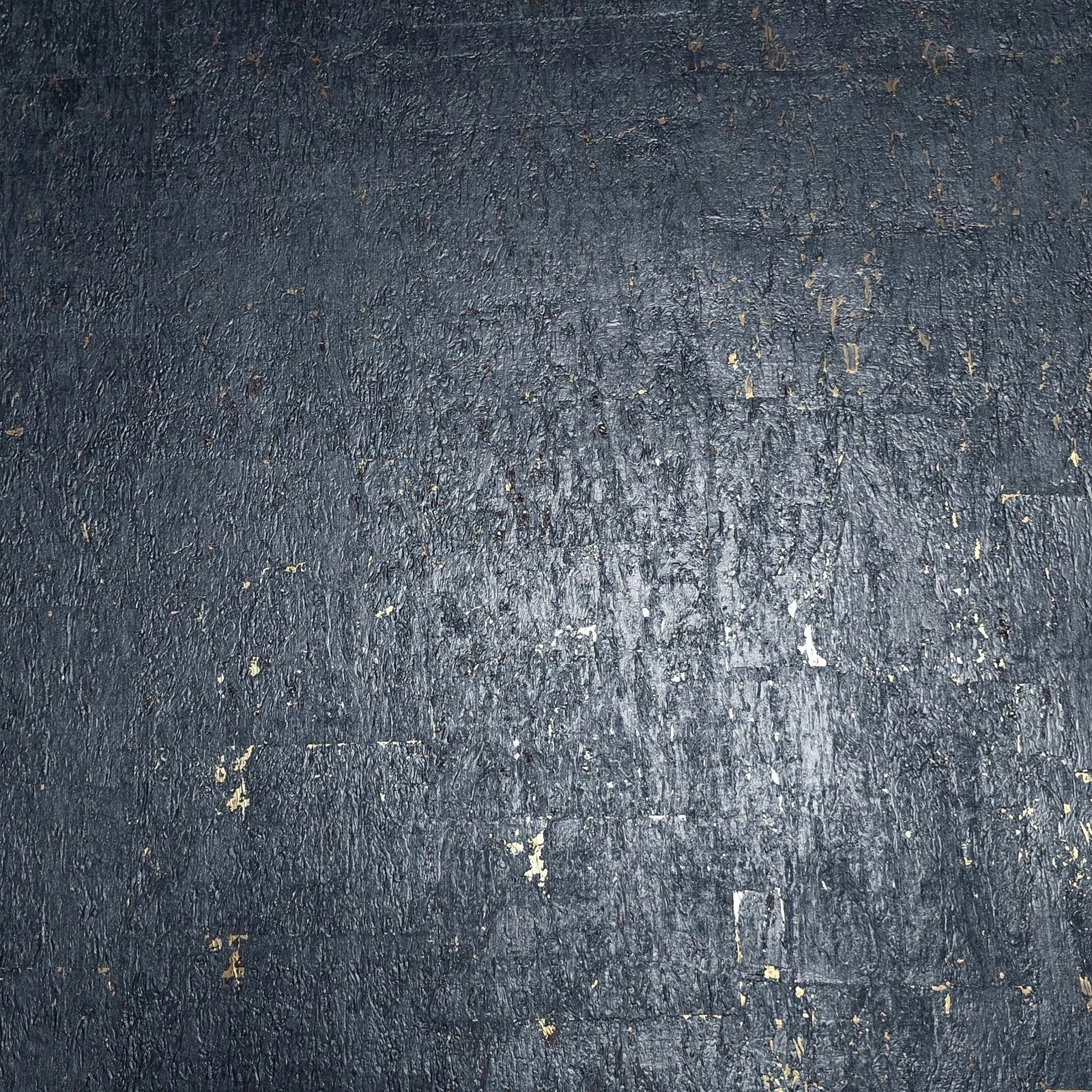 WM868KCG Real Natural cork Gray charcoal platinum gold metallic foil textured Wallpaper - Image 15