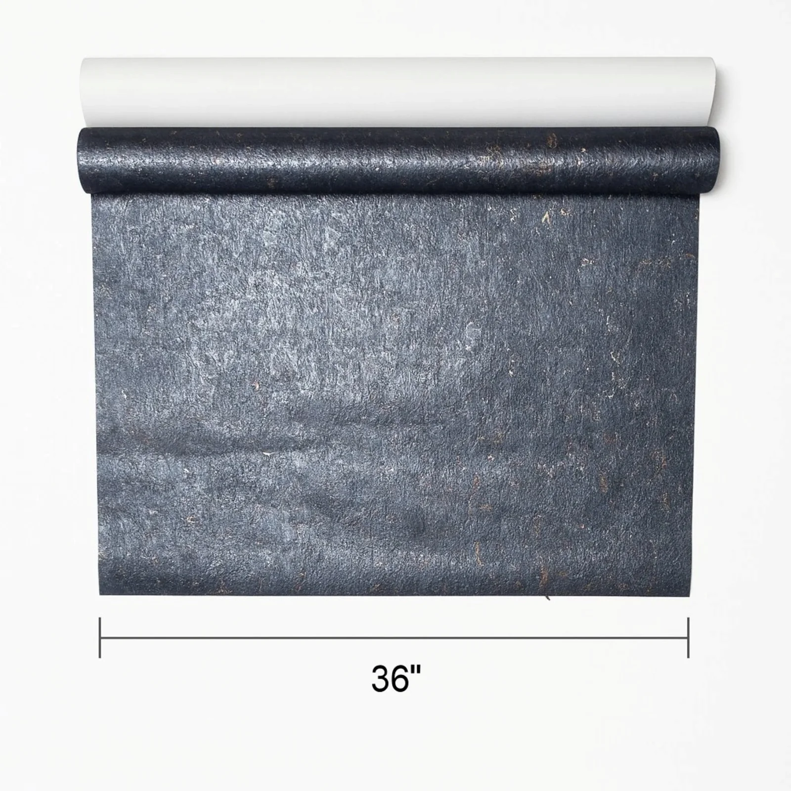WM868KCG Real Natural cork Gray charcoal platinum gold metallic foil textured Wallpaper - Image 2