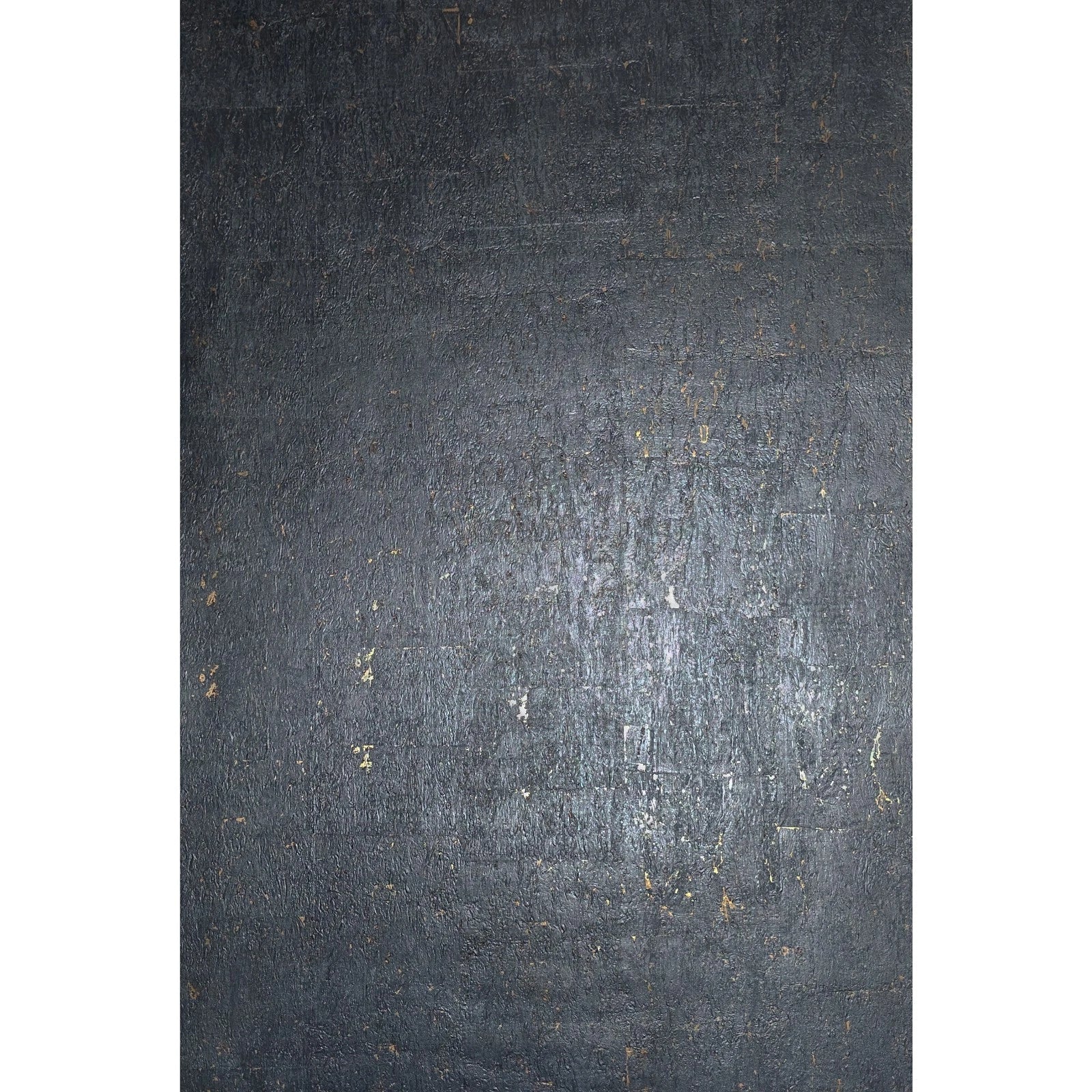 WM868KCG Real Natural cork Gray charcoal platinum gold metallic foil textured Wallpaper - Image 5