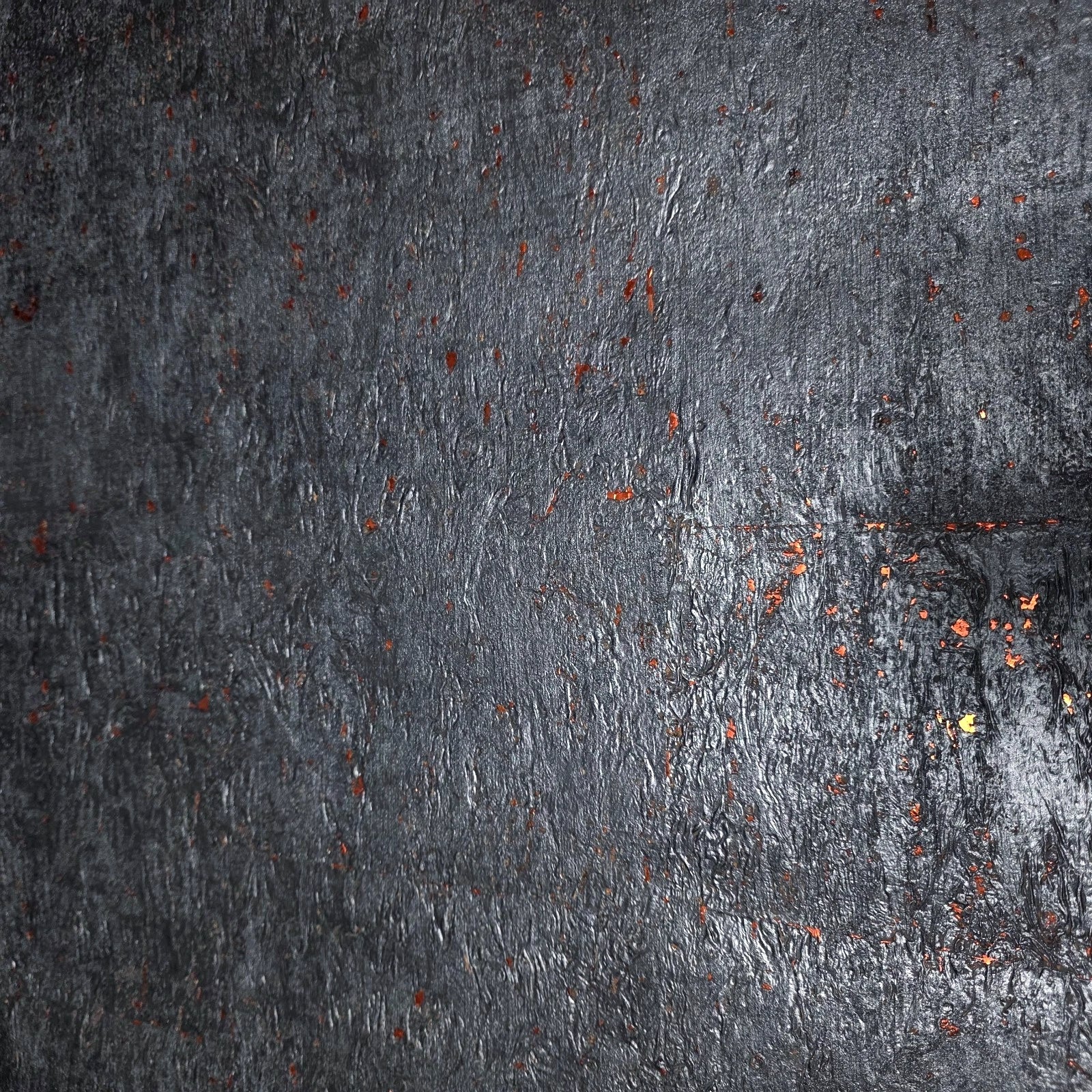 WM869KCC Real Natural cork Dark Gray platinum copper metallic foil textured eco Wallpaper - Image 9